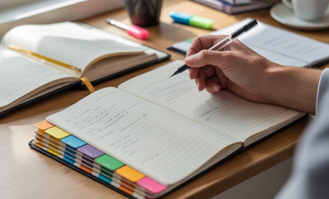 Em qual ano se utiliza um caderno de 20 matérias?